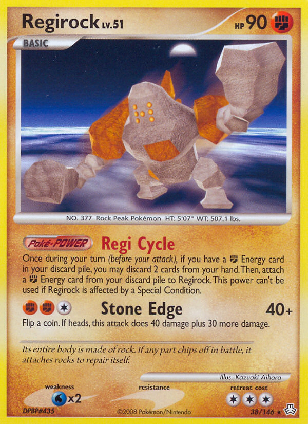 Regirock (38/146) [Diamond & Pearl: Legends Awakened] | Clutch Gaming