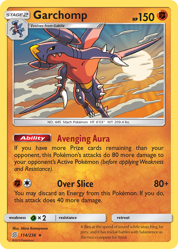 Garchomp (114/236) [Sun & Moon: Unified Minds] | Clutch Gaming