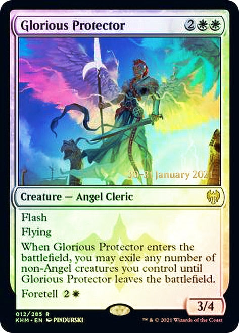 Glorious Protector [Kaldheim Prerelease Promos] | Clutch Gaming