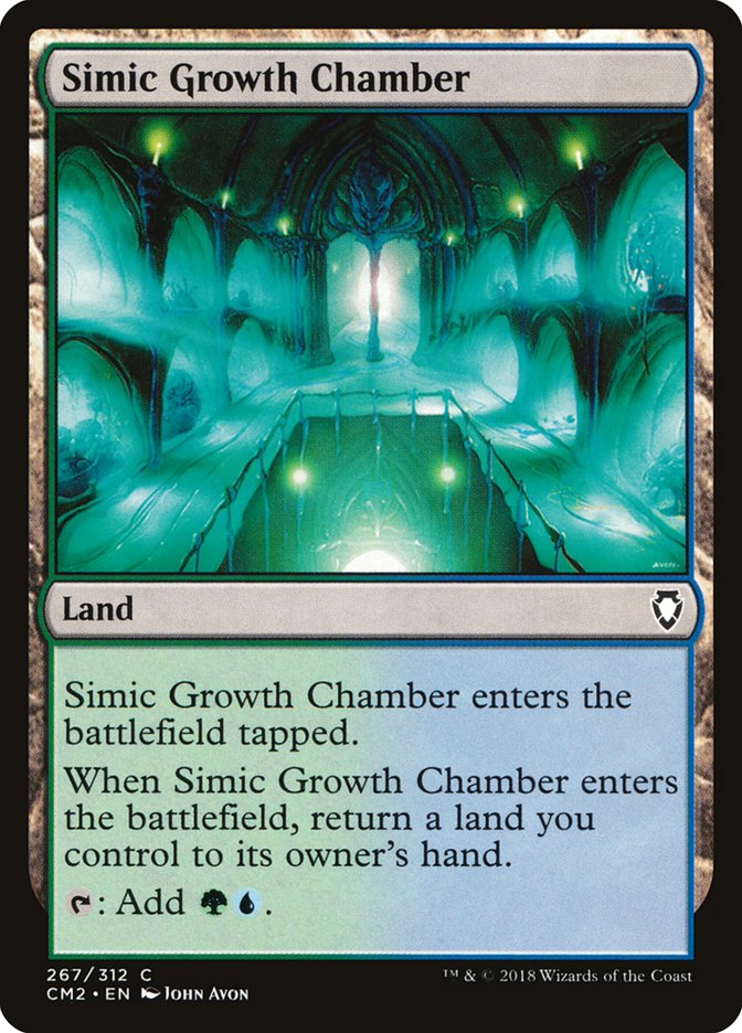 Simic Growth Chamber [Commander Anthology Volume II] | Clutch Gaming