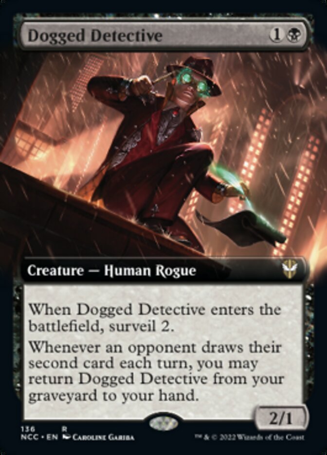 Dogged Detective (Extended Art) [Streets of New Capenna Commander] | Clutch Gaming