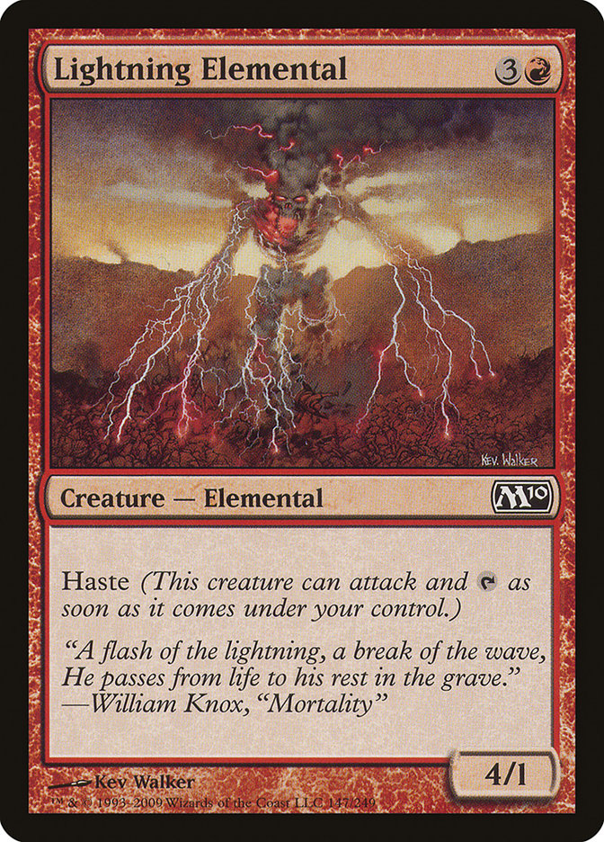 Lightning Elemental [Magic 2010] | Clutch Gaming