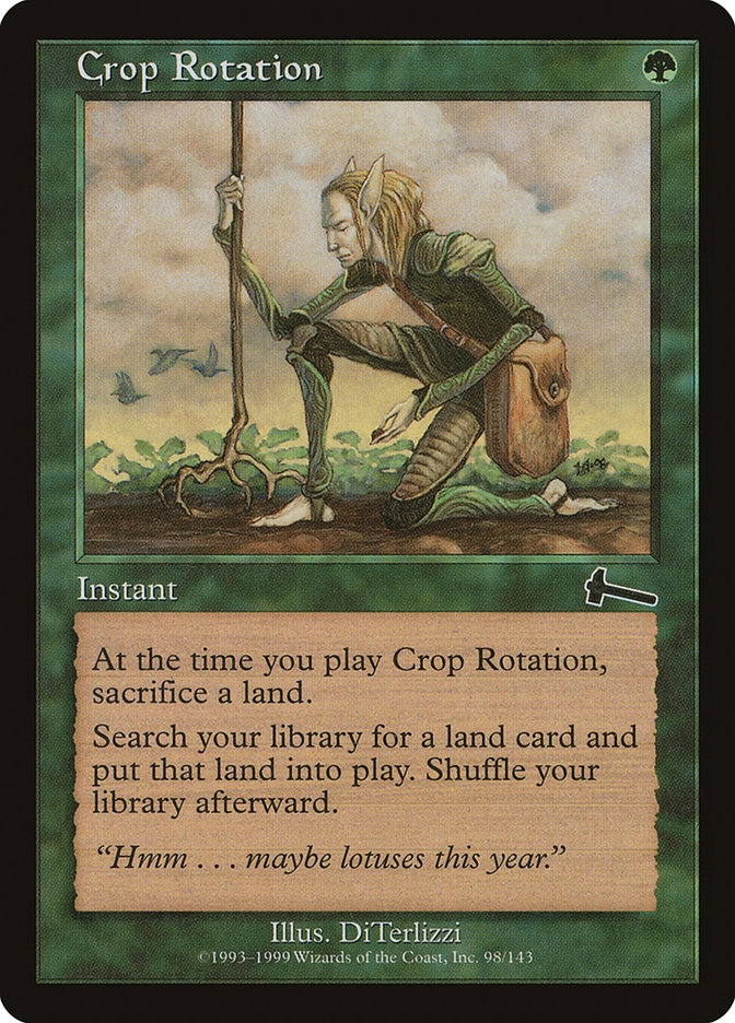 Crop Rotation [Urza's Legacy] | Clutch Gaming