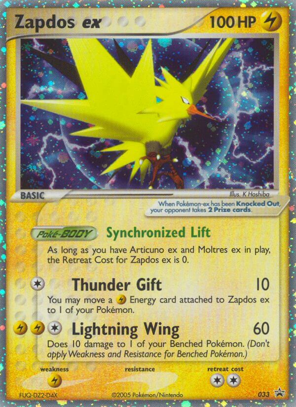 Zapdos ex (033) [Nintendo: Black Star Promos] | Clutch Gaming