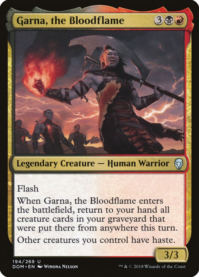 Garna, the Bloodflame [Dominaria] | Clutch Gaming