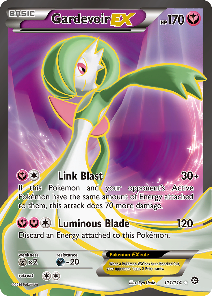 Gardevoir EX (111/114) [XY: Steam Siege] | Clutch Gaming