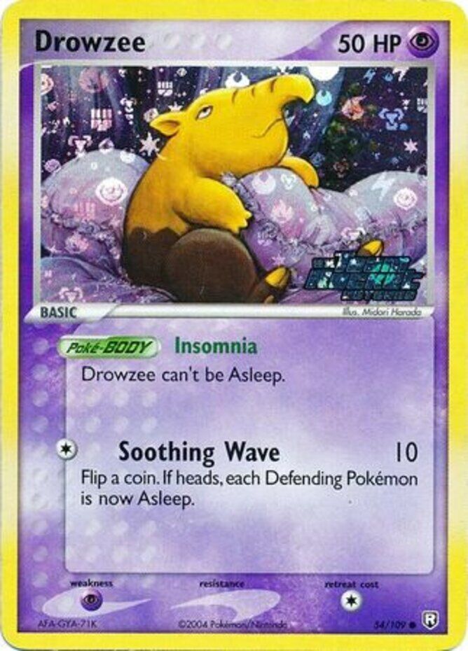 Drowzee (54/109) (Stamped) [EX: Team Rocket Returns] | Clutch Gaming