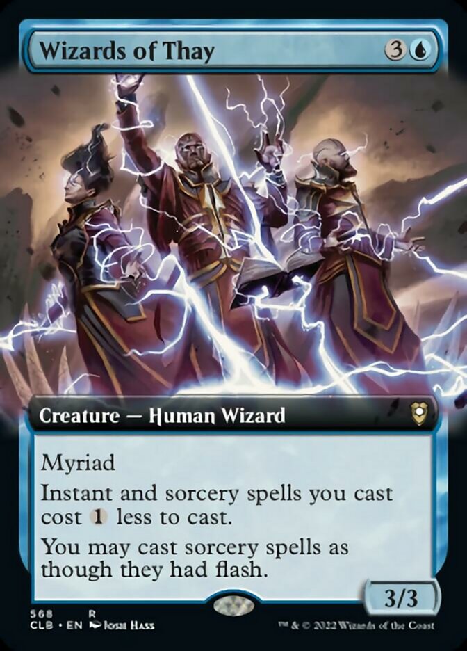 Wizards of Thay (Extended Art) [Commander Legends: Battle for Baldur's Gate] | Clutch Gaming