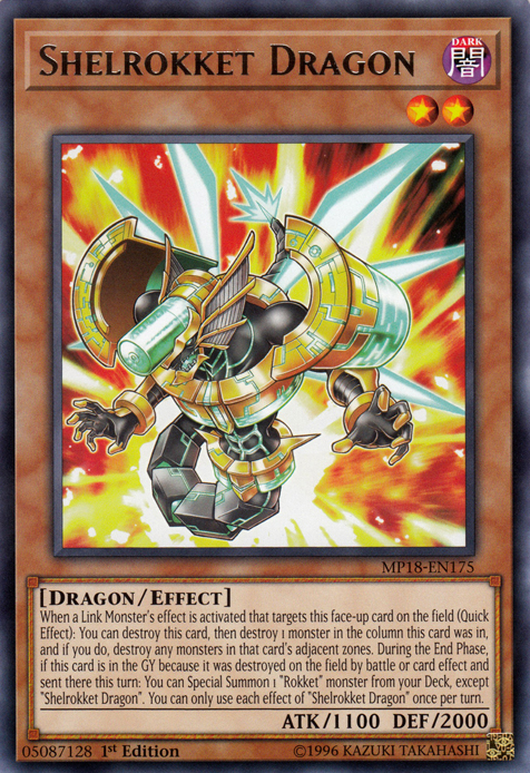 Shelrokket Dragon [MP18-EN175] Rare | Clutch Gaming