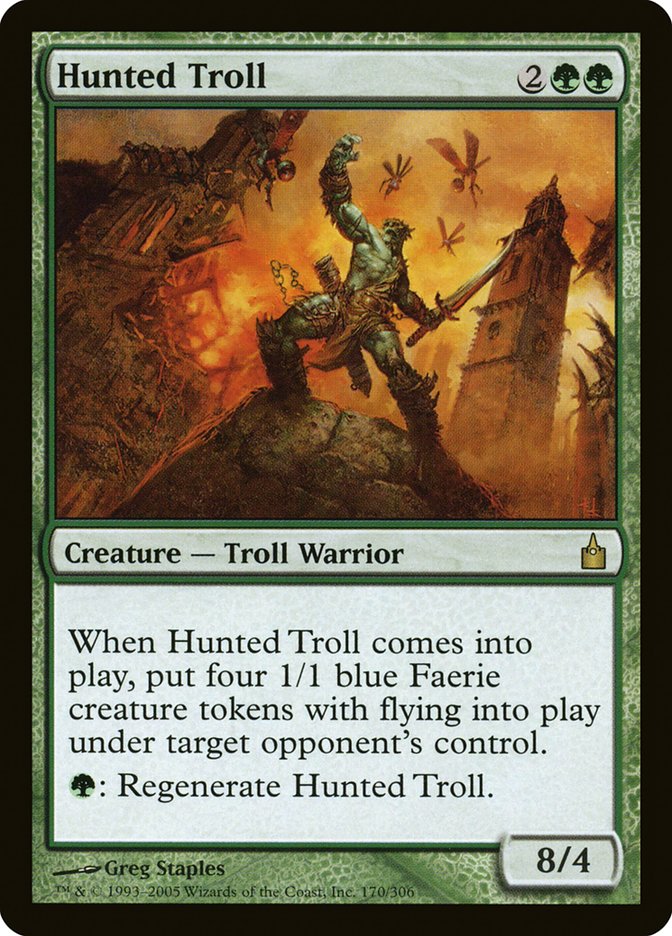 Hunted Troll [Ravnica: City of Guilds] | Clutch Gaming