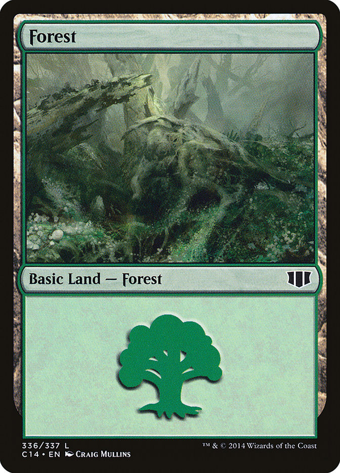 Forest (336) [Commander 2014] | Clutch Gaming