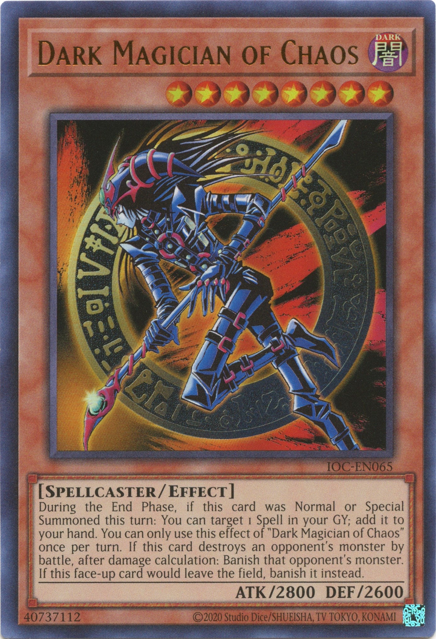 Dark Magician of Chaos (25th Anniversary) [IOC-EN065] Ultra Rare | Clutch Gaming