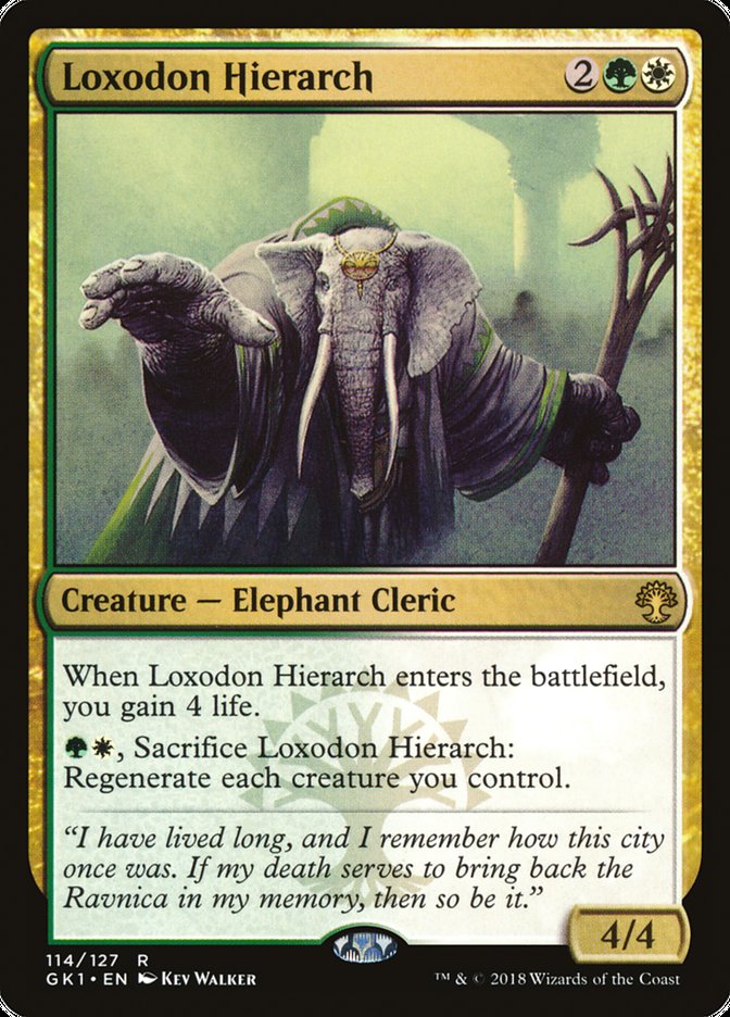 Loxodon Hierarch [Guilds of Ravnica Guild Kit] | Clutch Gaming