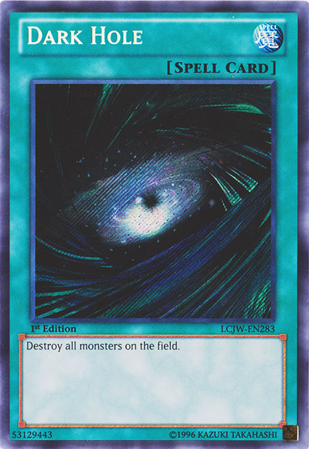 Dark Hole [LCJW-EN283] Secret Rare | Clutch Gaming