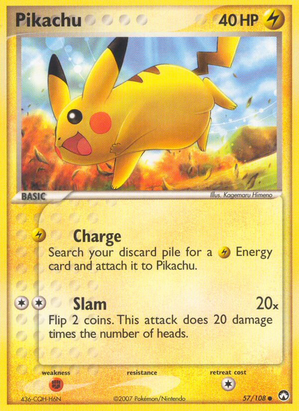 Pikachu (57/108) [EX: Power Keepers] | Clutch Gaming