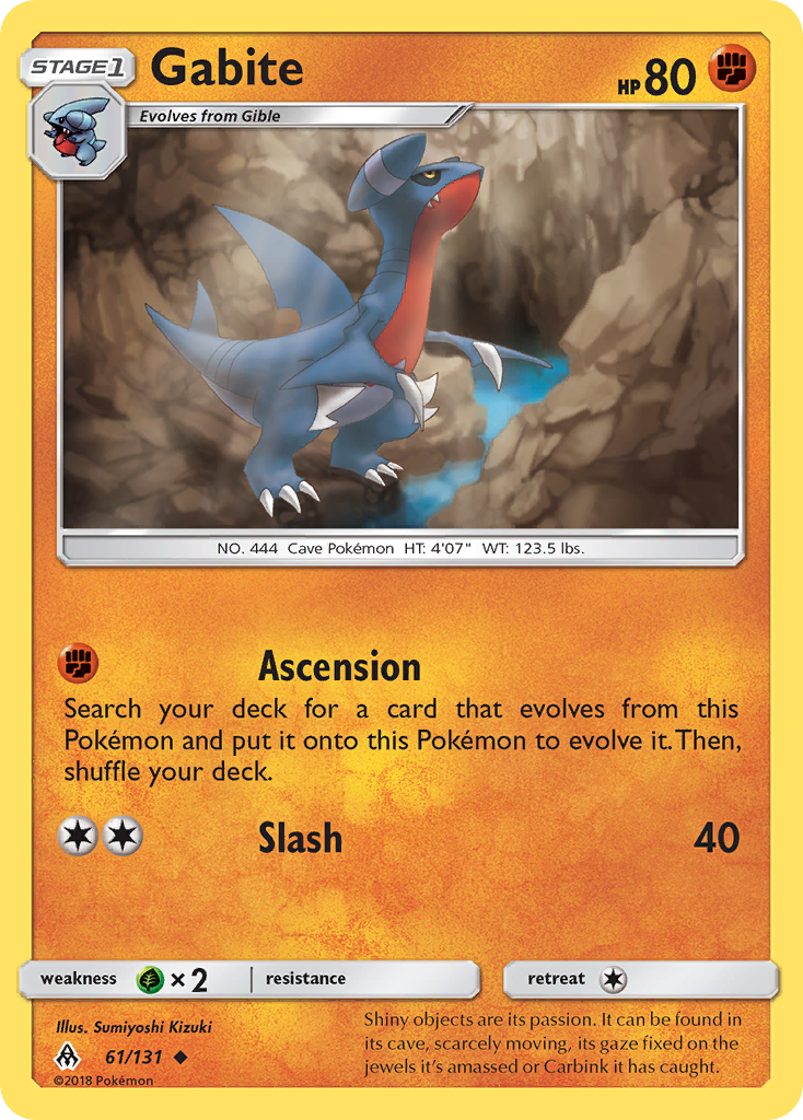 Gabite (61/131) [Sun & Moon: Forbidden Light] | Clutch Gaming