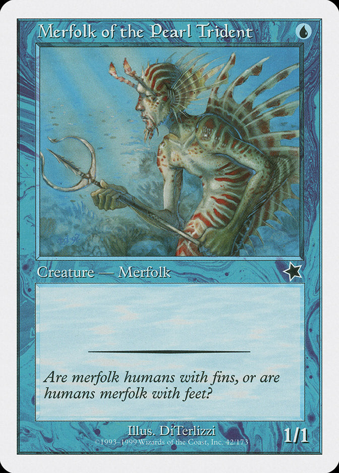 Merfolk of the Pearl Trident [Starter 1999] | Clutch Gaming