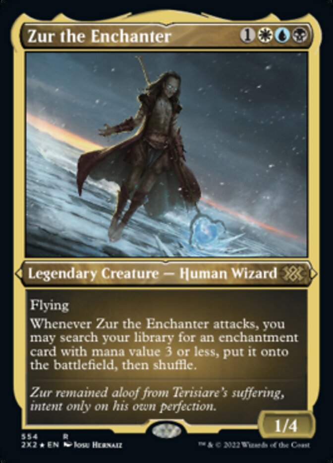 Zur the Enchanter (Foil Etched) [Double Masters 2022] | Clutch Gaming