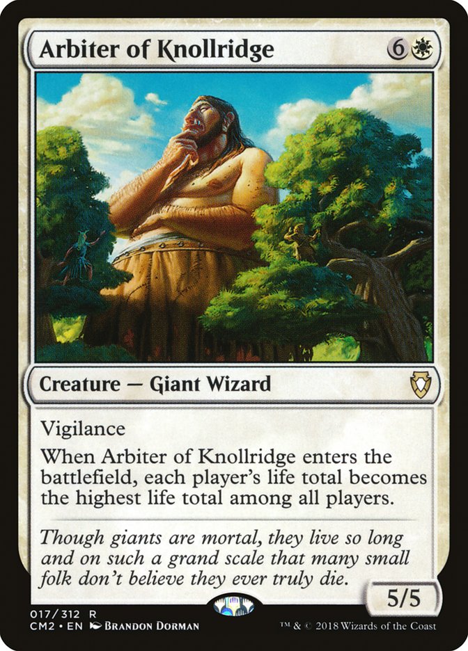 Arbiter of Knollridge [Commander Anthology Volume II] | Clutch Gaming