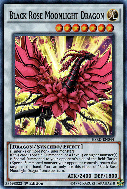 Black Rose Moonlight Dragon [HSRD-EN044] Super Rare | Clutch Gaming