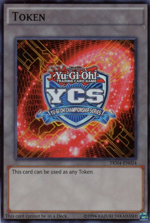 Yu-Gi-Oh Championship Series Token (2015 Pre-registration) [TKN4-EN024] Super Rare | Clutch Gaming