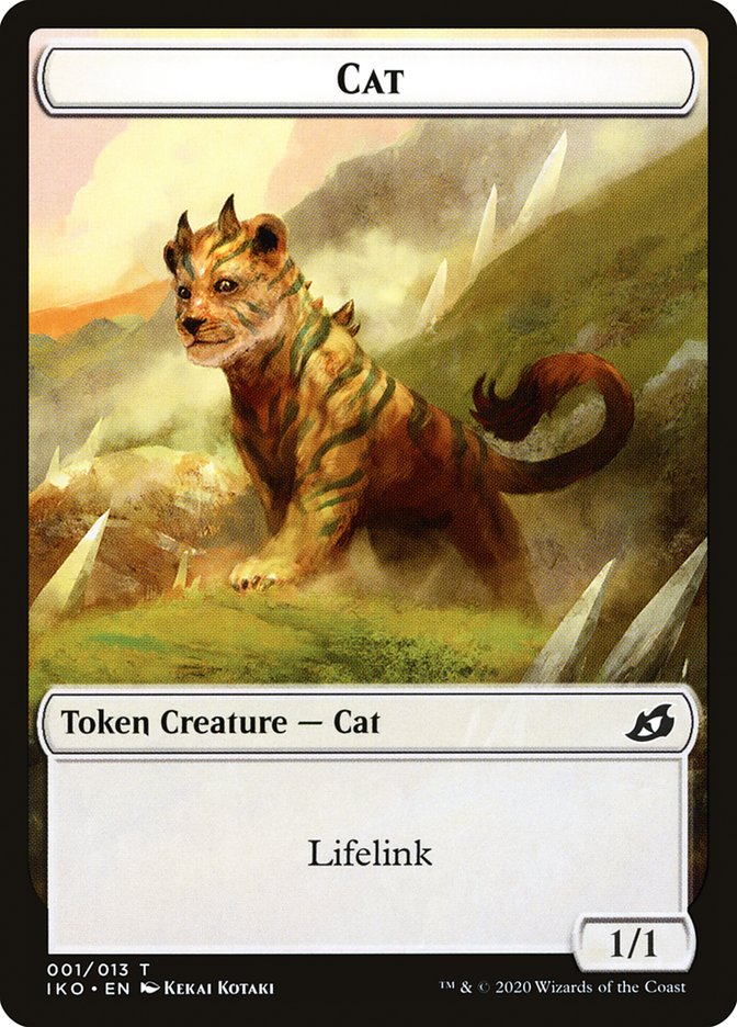 Cat Token [Ikoria: Lair of Behemoths Tokens] | Clutch Gaming