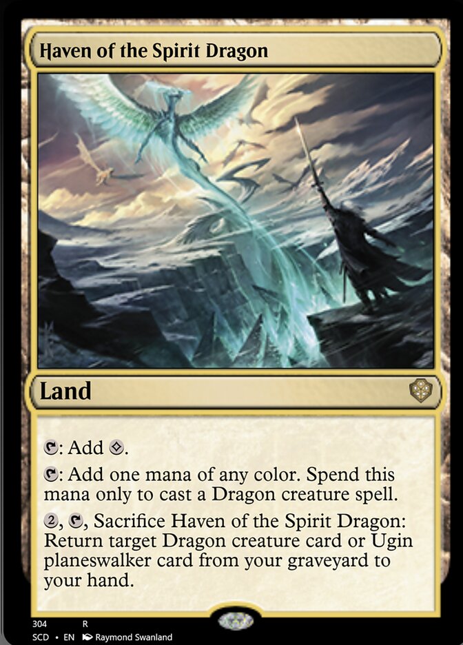 Haven of the Spirit Dragon [Starter Commander Decks] | Clutch Gaming