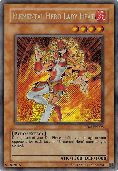 Elemental Hero Lady Heat [PP02-EN008] Secret Rare | Clutch Gaming