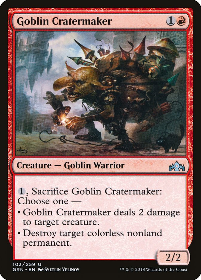 Goblin Cratermaker [Guilds of Ravnica] | Clutch Gaming