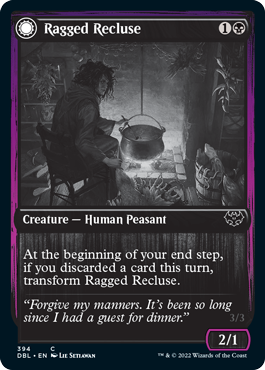 Ragged Recluse // Odious Witch [Innistrad: Double Feature] | Clutch Gaming