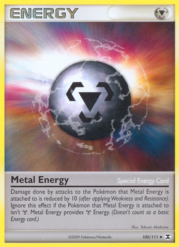 Metal Energy (100/111) [Platinum: Rising Rivals] | Clutch Gaming