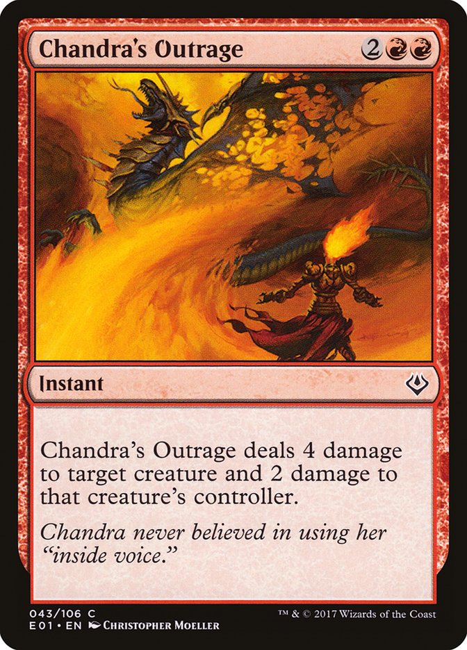 Chandra's Outrage [Archenemy: Nicol Bolas] | Clutch Gaming