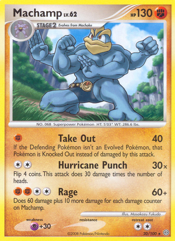 Machamp (20/100) [Diamond & Pearl: Stormfront] | Clutch Gaming