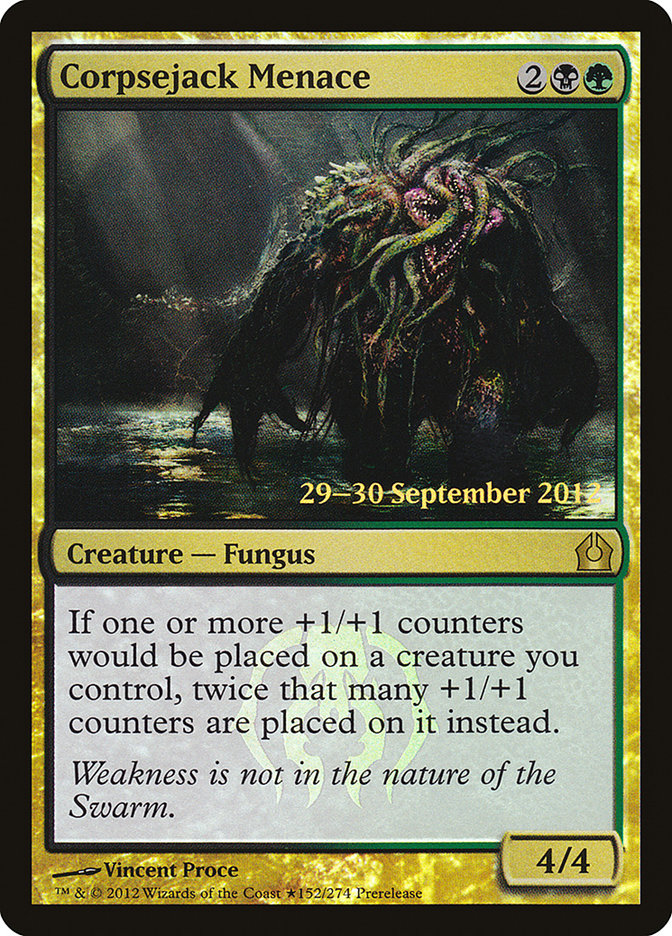 Corpsejack Menace [Return to Ravnica Prerelease Promos] | Clutch Gaming