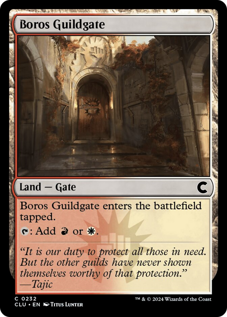 Boros Guildgate [Ravnica: Clue Edition] | Clutch Gaming