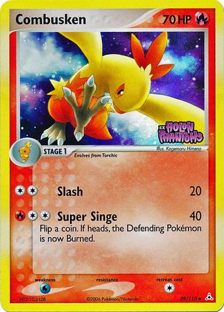 Combusken (39/110) (Stamped) [EX: Holon Phantoms] | Clutch Gaming