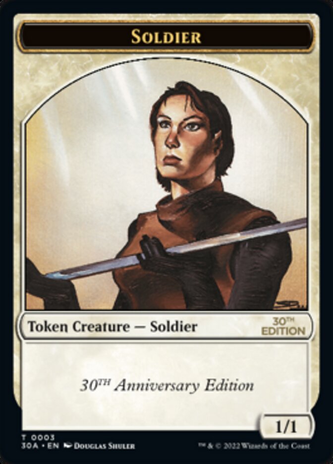 Soldier Token [30th Anniversary Tokens] | Clutch Gaming