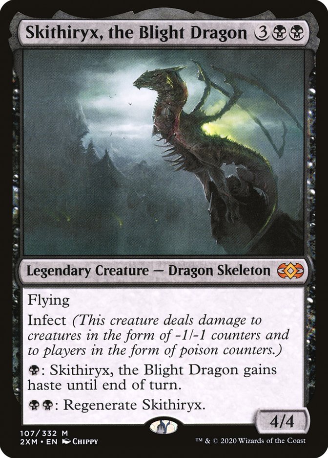 Skithiryx, the Blight Dragon [Double Masters] | Clutch Gaming