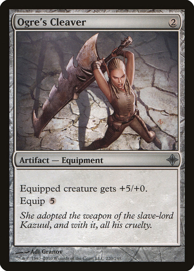 Ogre's Cleaver [Rise of the Eldrazi] | Clutch Gaming