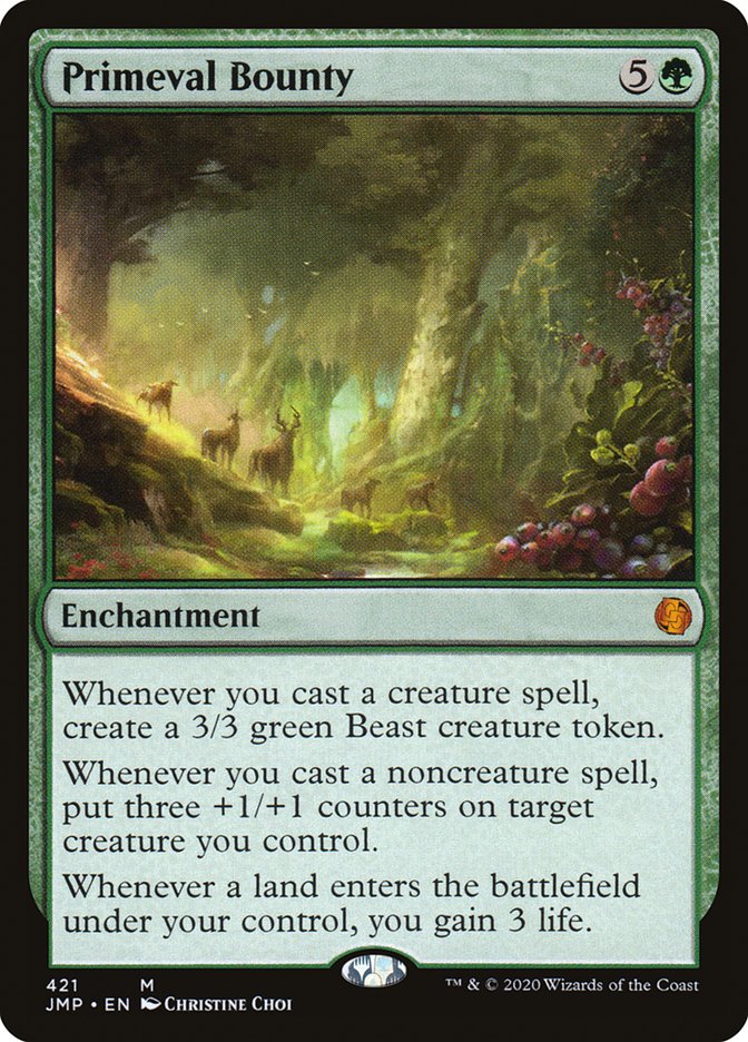 Primeval Bounty [Jumpstart] | Clutch Gaming