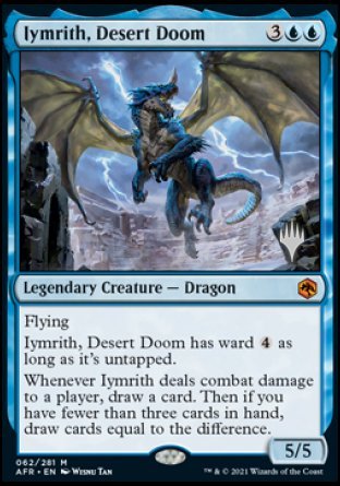 Iymrith, Desert Doom (Promo Pack) [Dungeons & Dragons: Adventures in the Forgotten Realms Promos] | Clutch Gaming