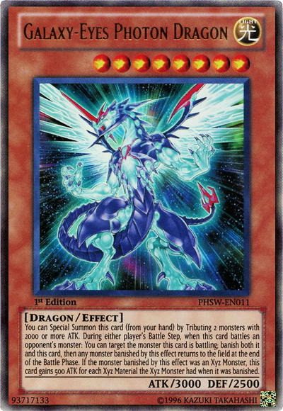 Galaxy-Eyes Photon Dragon [PHSW-EN011] Ultra Rare | Clutch Gaming