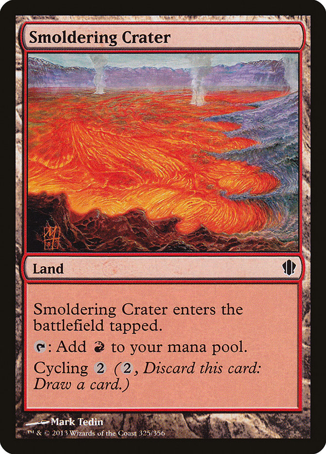 Smoldering Crater [Commander 2013] | Clutch Gaming