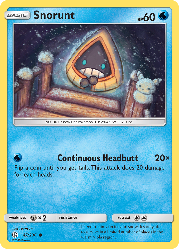 Snorunt (47/236) [Sun & Moon: Cosmic Eclipse] | Clutch Gaming