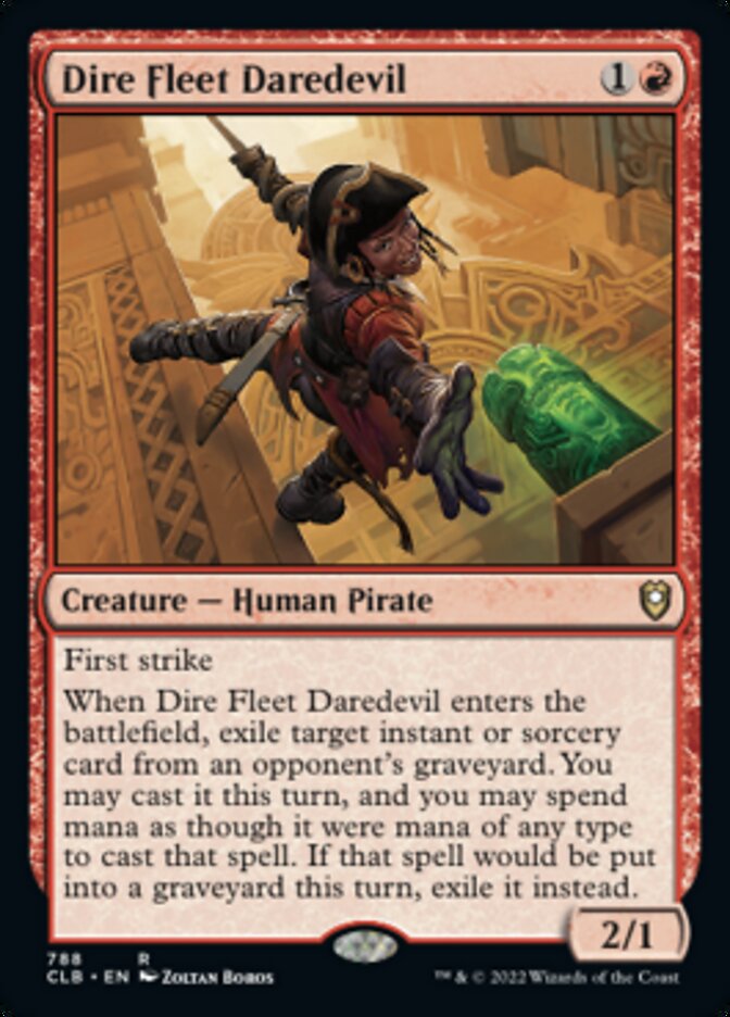 Dire Fleet Daredevil [Commander Legends: Battle for Baldur's Gate] | Clutch Gaming