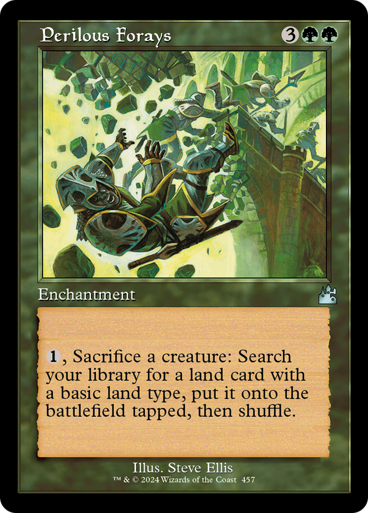 Perilous Forays (Retro) [Ravnica Remastered] | Clutch Gaming