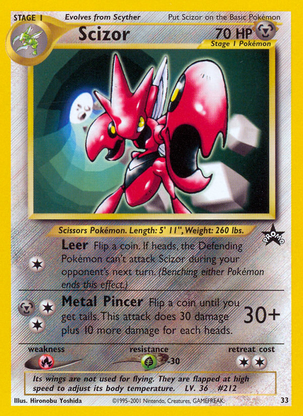 Scizor (33) [Wizards of the Coast: Black Star Promos] | Clutch Gaming