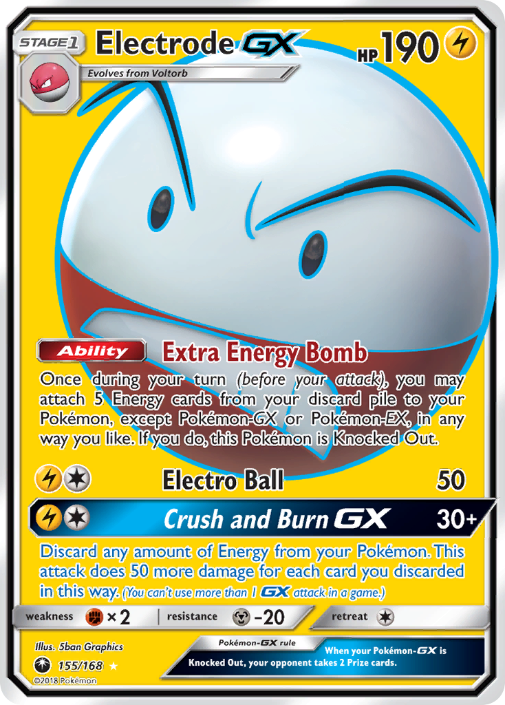 Electrode GX (155/168) [Sun & Moon: Celestial Storm] | Clutch Gaming