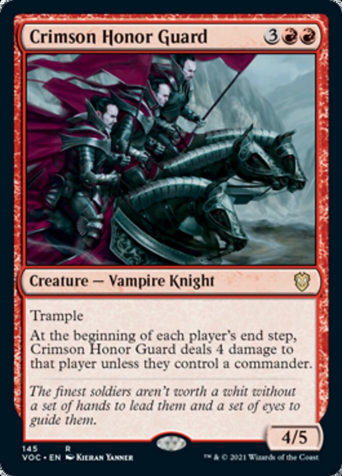 Crimson Honor Guard [Innistrad: Crimson Vow Commander] | Clutch Gaming