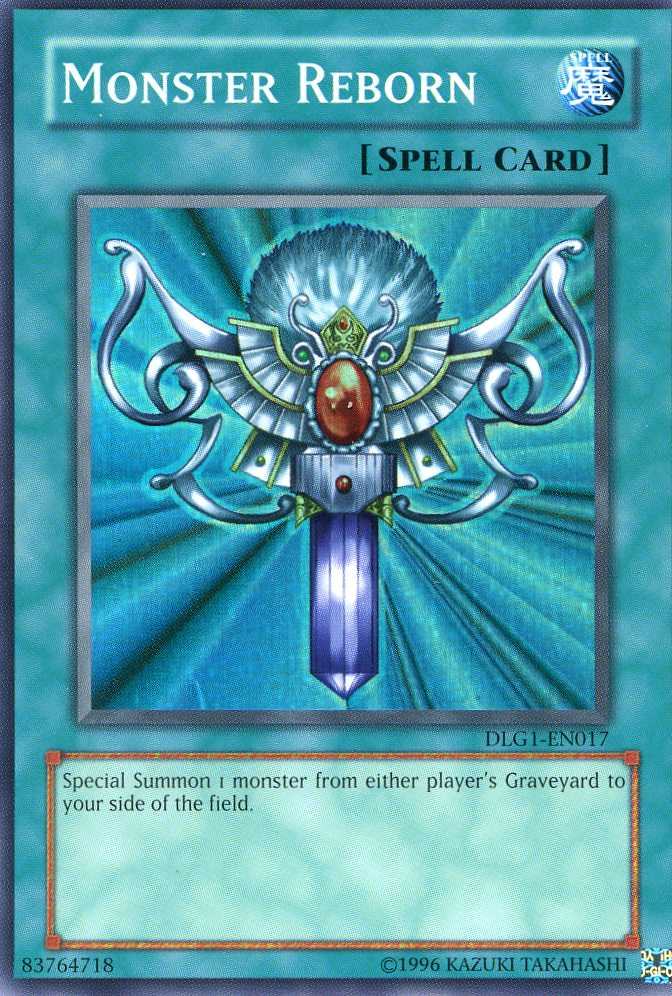 Monster Reborn [DLG1-EN017] Super Rare | Clutch Gaming